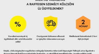 Gyors hitel 3 hónapos munkaviszonnyal, a Raiffeisen hitelfutárral