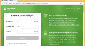 Adathalászok környékezték meg az OTP ügyfeleit